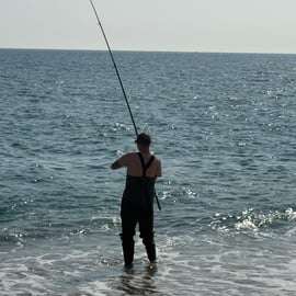 Ligurien: Geführtes Surfcasting mit Ausrüstung inklusive
