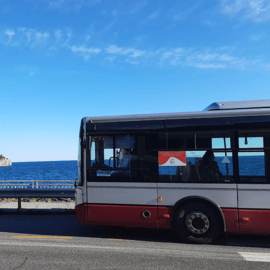 Turin: Bus & Zug Ticket von/nach Finalborgo